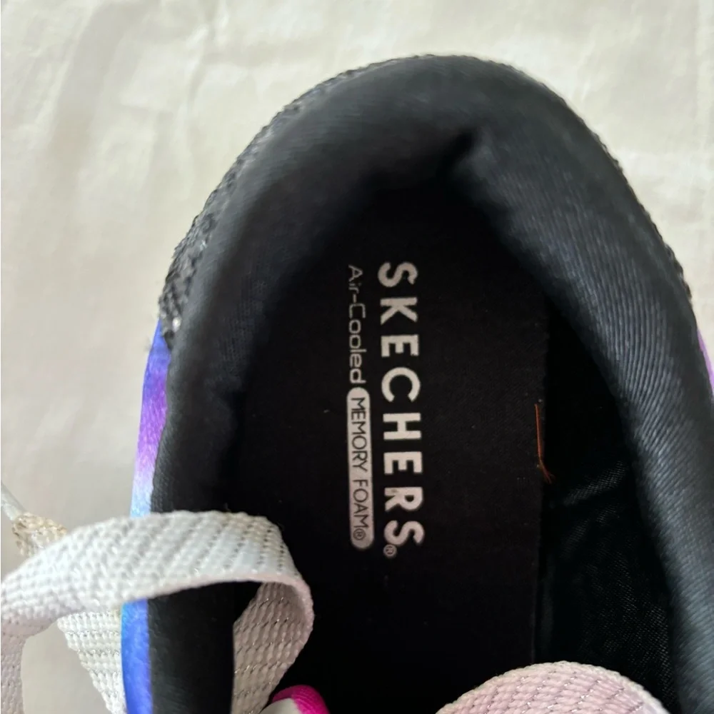 Skechers. Size 3 1/2 air cooled memory foam sneakers with‎ bling.